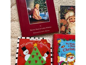 Vintage Classic Christmas Books Lot Of 7 Santa Signed By Authors (2) 1st Edition